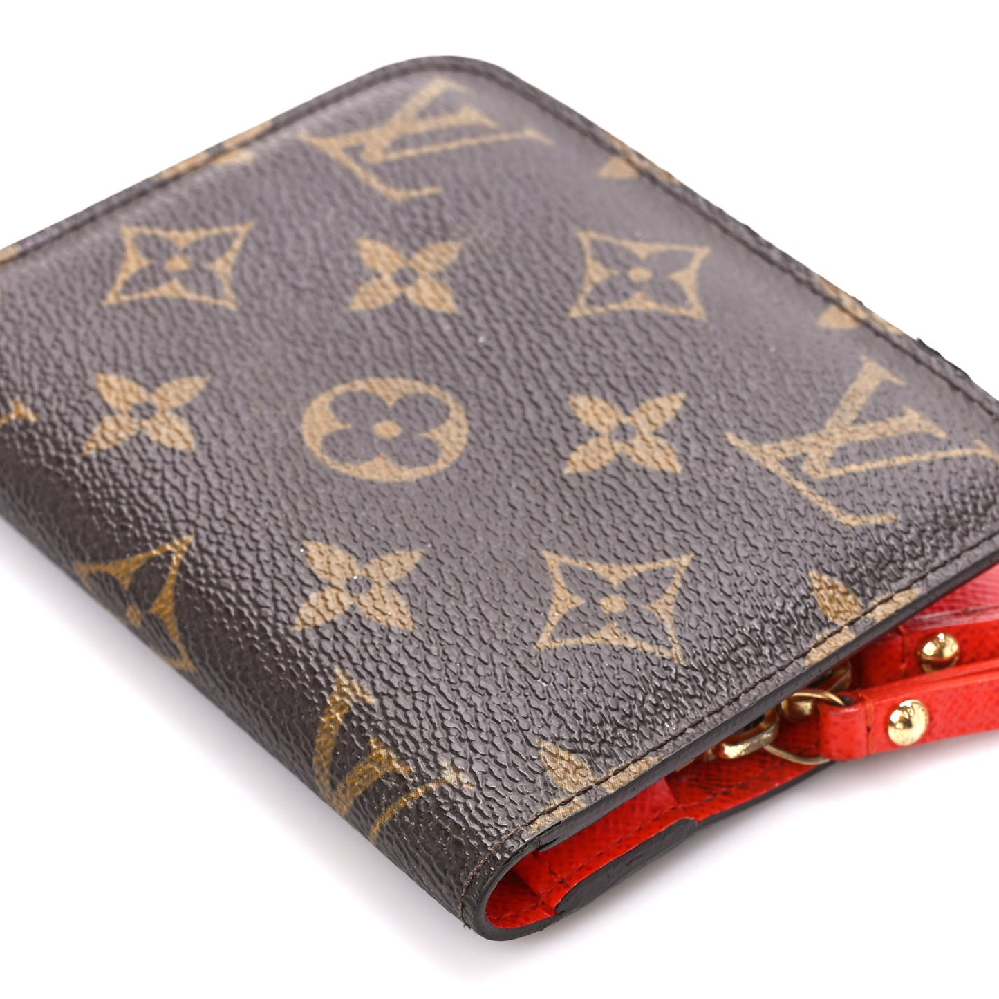 Monogram Insolite Coin Purse Wallet Red