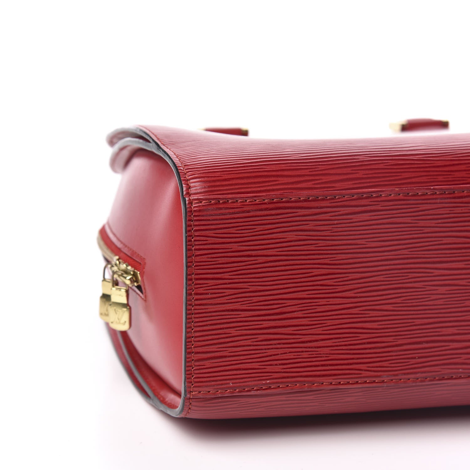 Louis Vuitton Epi Pont-Neuf Castillan Red 7 of 9