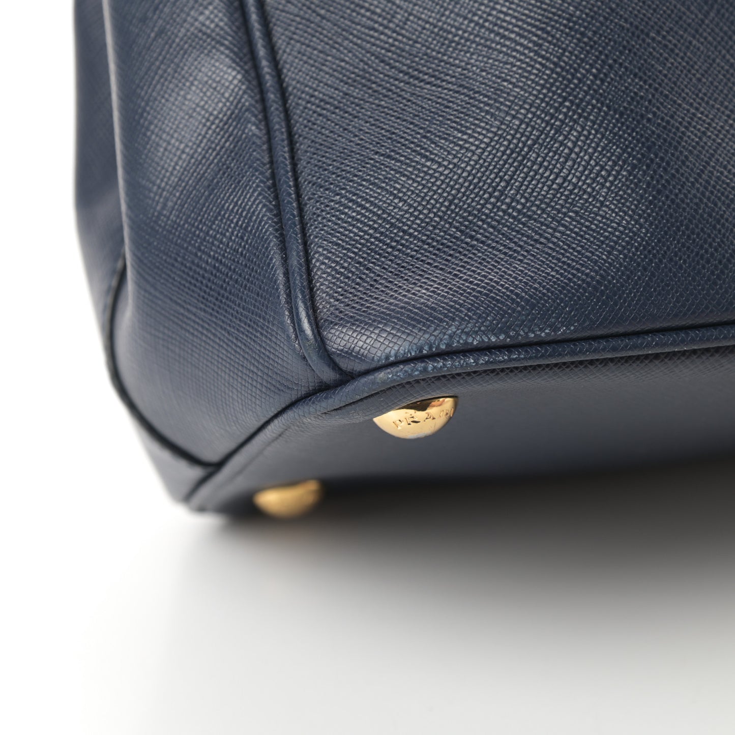 Saffiano Small Galleria Double Zip Tote Bluette