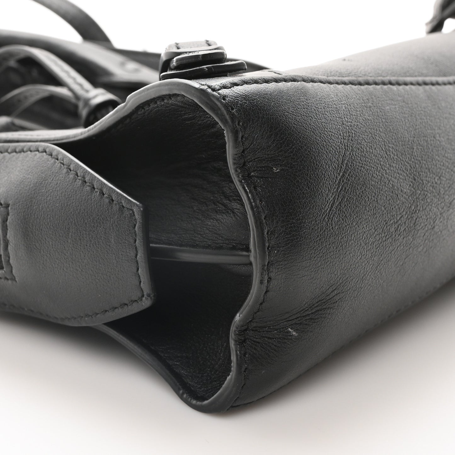 Smooth Calfskin Neo Classic Black Hardware Mini City Black