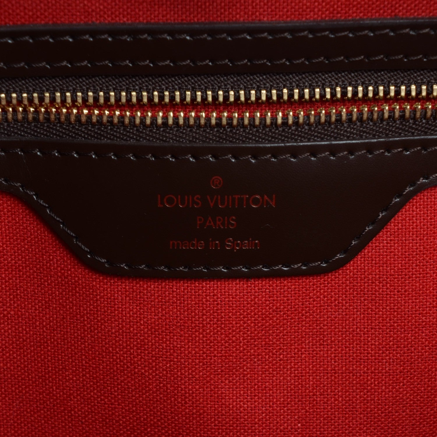 Louis Vuitton Damier Ebene Cabas Rivington 7 of 8