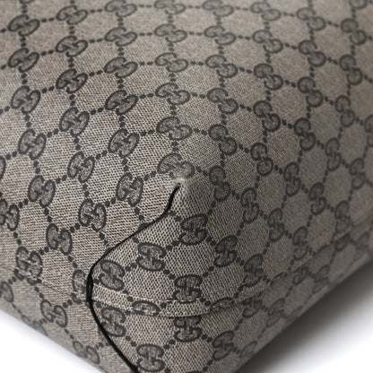 Gucci Calfskin GG Supreme Monogram Medium Reversible Tote Black 19 of 23
