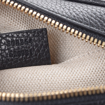 Gucci Pebbled Calfskin Small Soho Disco Bag Black 7 of 7