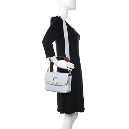 Chloe Calfskin Small C Double Carry Light Cloud 3 of 8