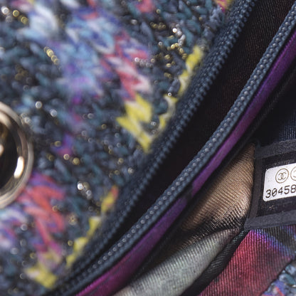 Chanel Knit Medium Single Flap Multicolor 7 of 11