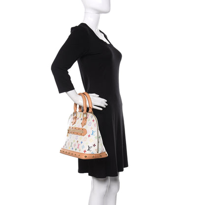 Louis Vuitton Monogram Multicolor Alma White 2 of 17