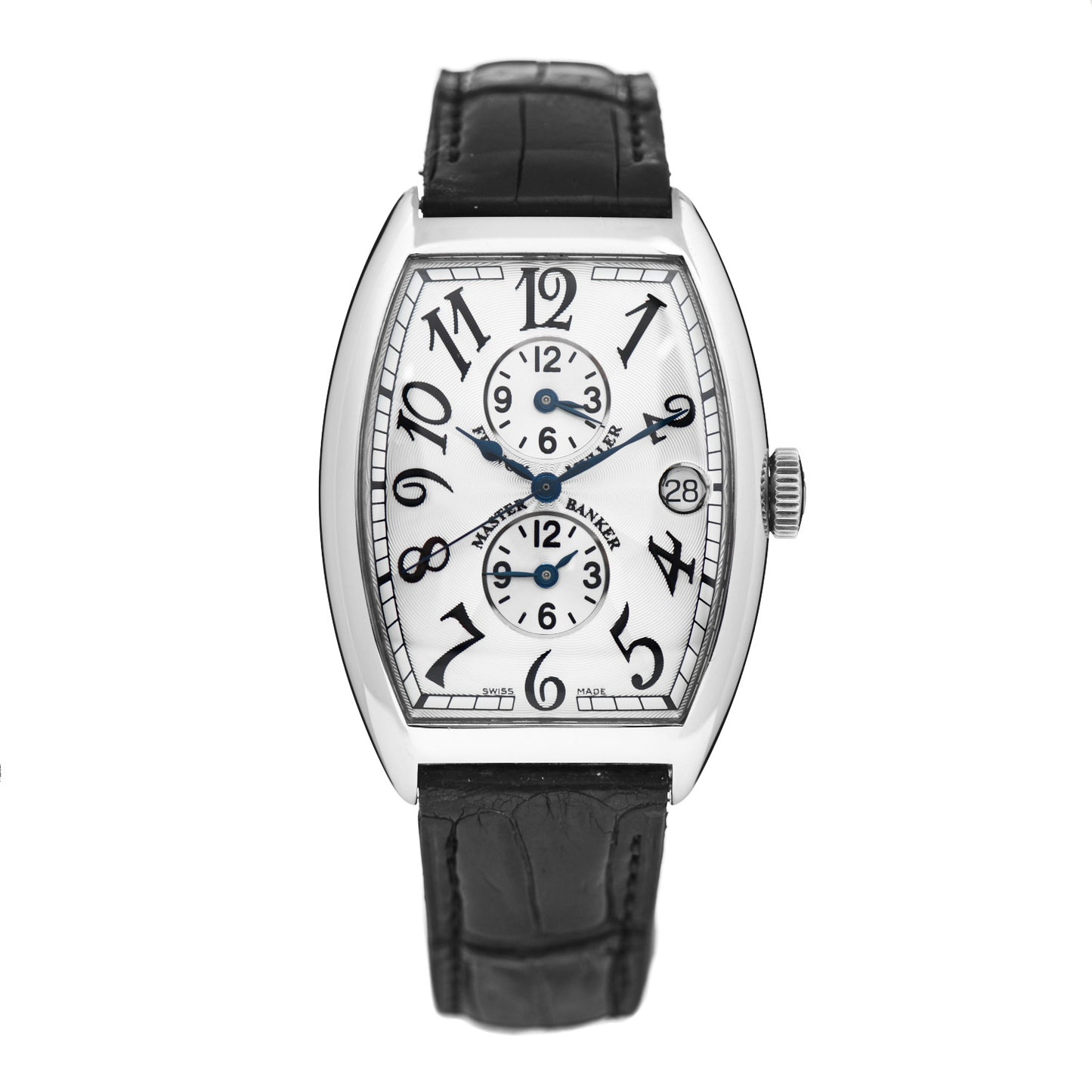 Stainless Steel Alligator 32mm Master Banker Automatic Watch 6850MB