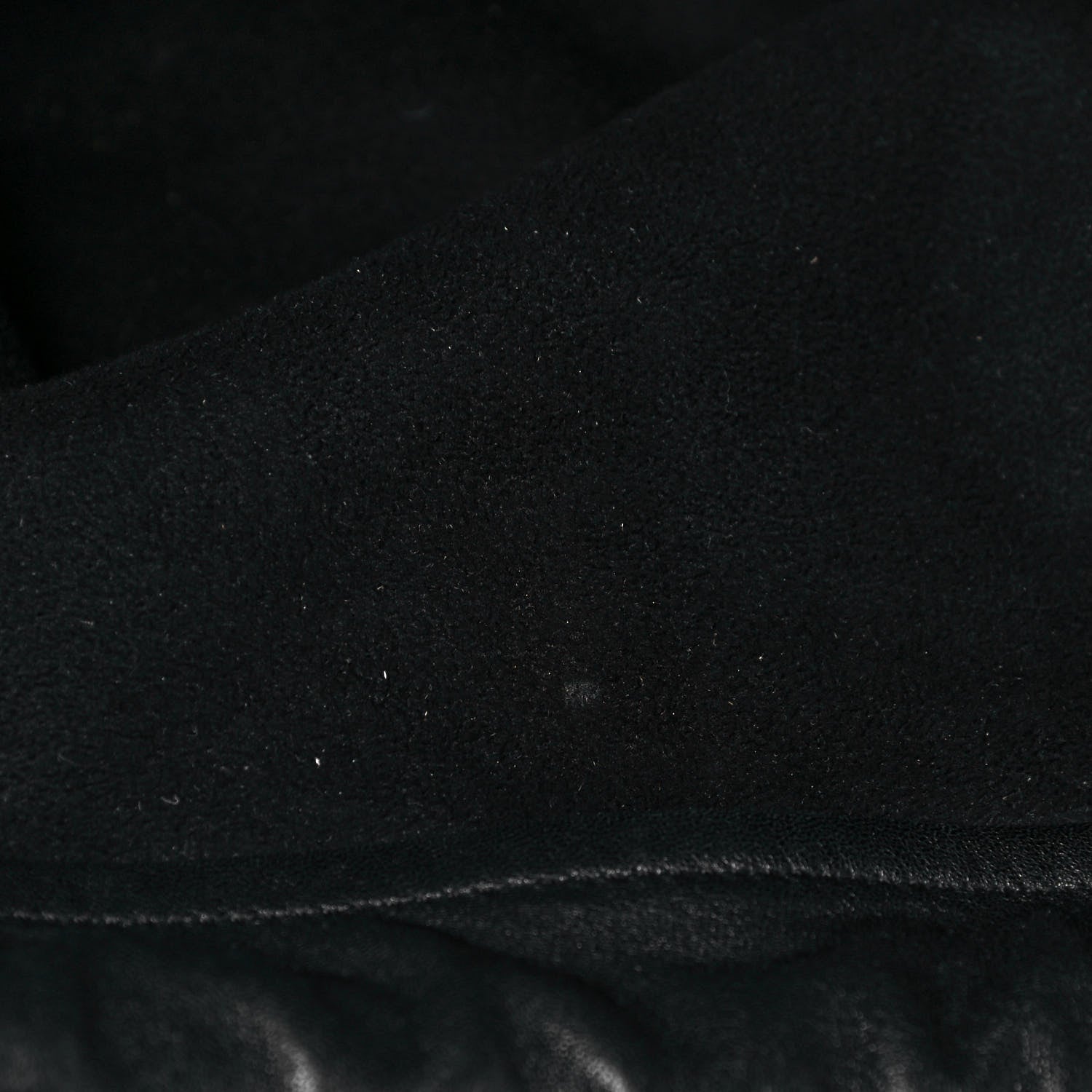 Saint Laurent Lambskin Teddy Drawstring Bag Black 13 of 15