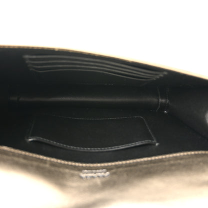 Prada Metallic Nappa Impunture Small Diagramme Crossbody Bag Gold 5 of 9