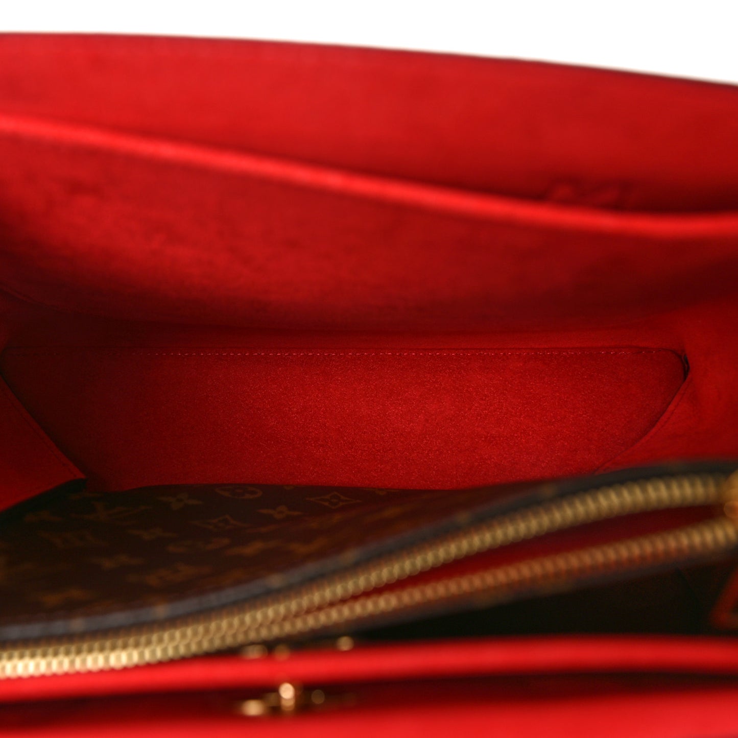 Monogram Flower Tote Coquelicot