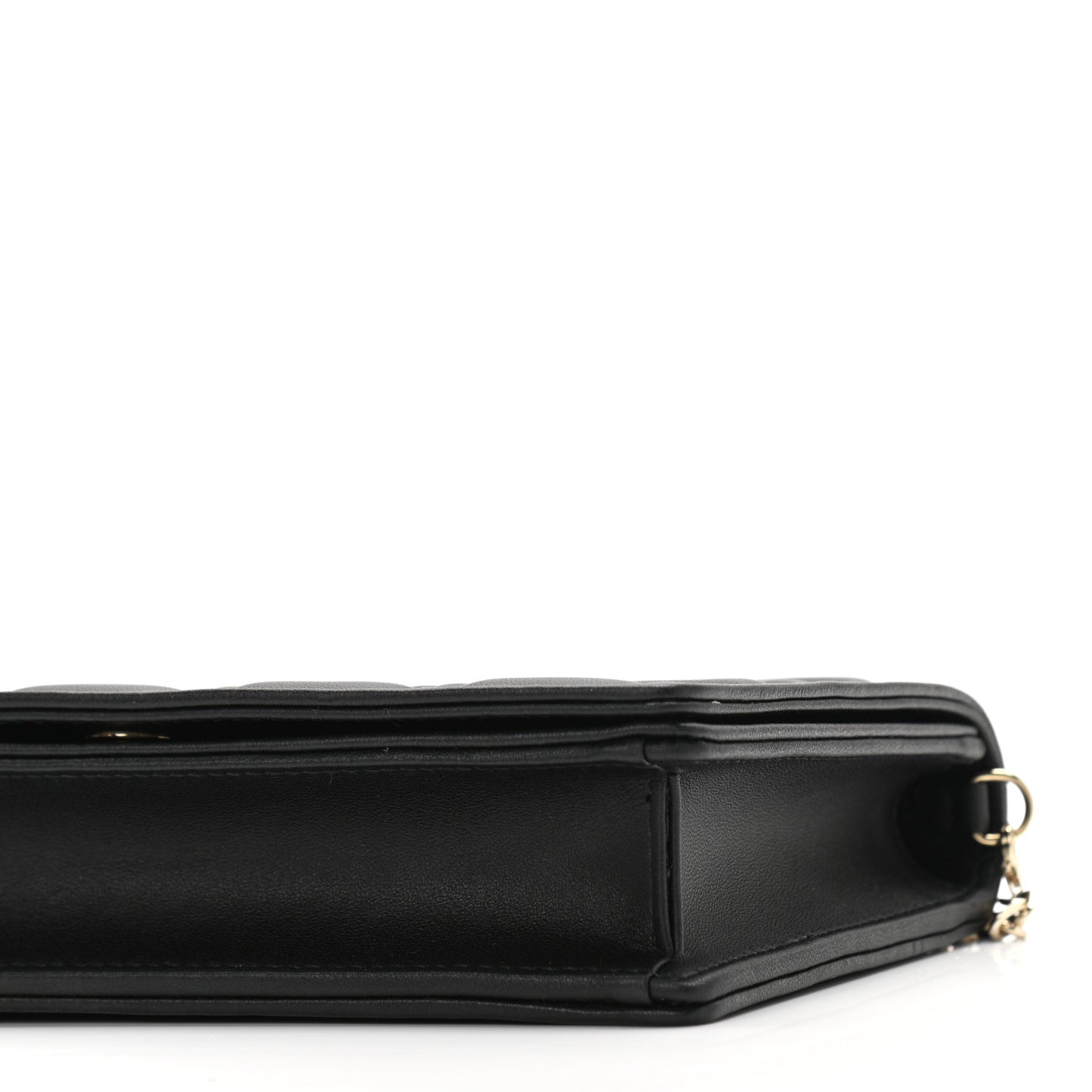 Lambskin Cannage Lady Dior Pouch Black