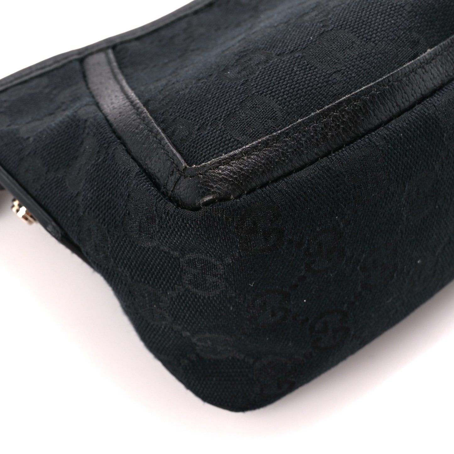 Monogram D Ring Abbey Pochette Black