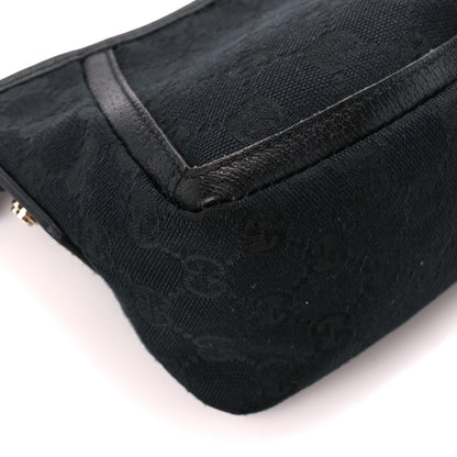 Gucci Monogram D Ring Abbey Pochette Black 10 of 11