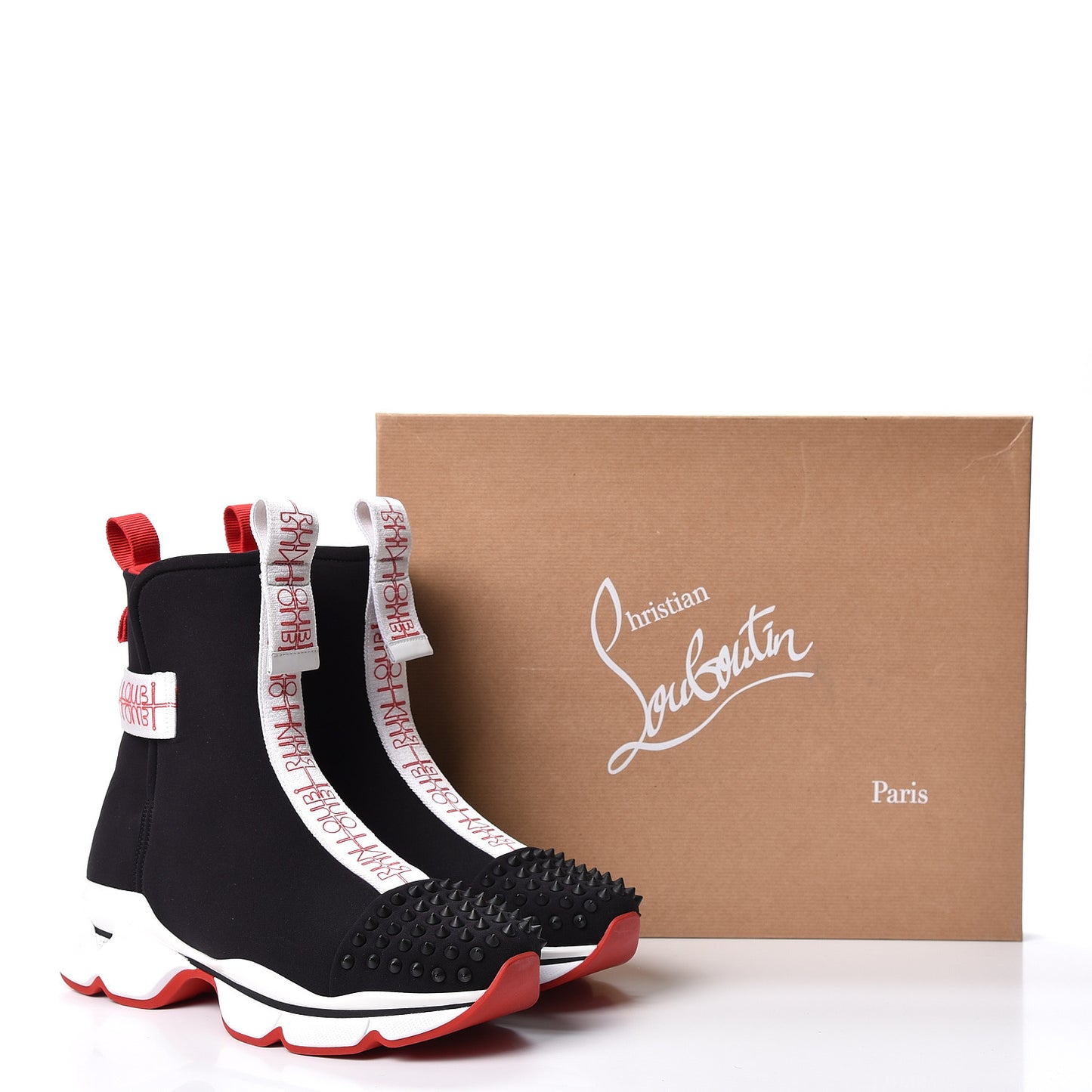 Neoprene Spike Hotel Space Sneakers 40 Black