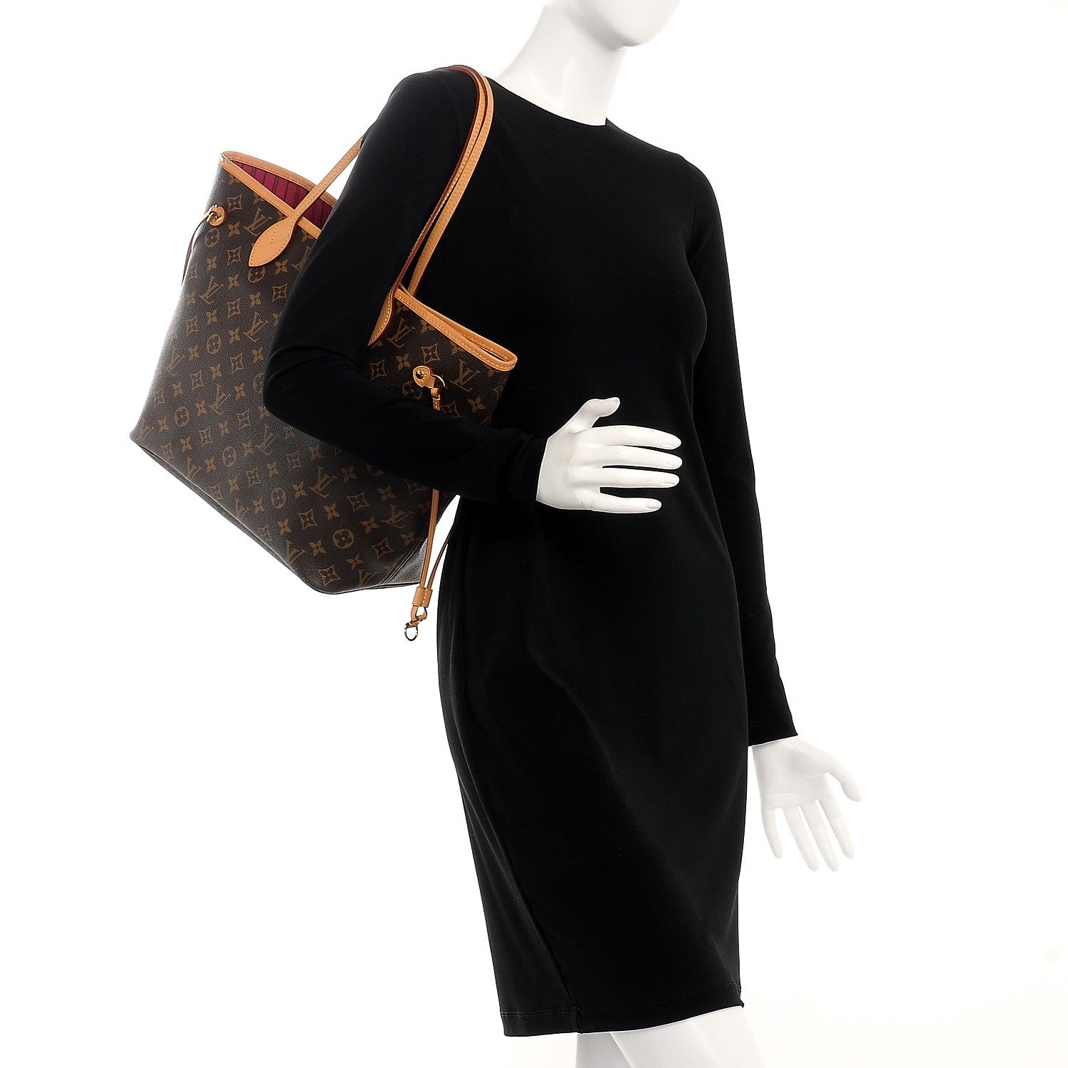 Louis Vuitton Monogram Neo Neverfull MM Pivoine 2 of 10