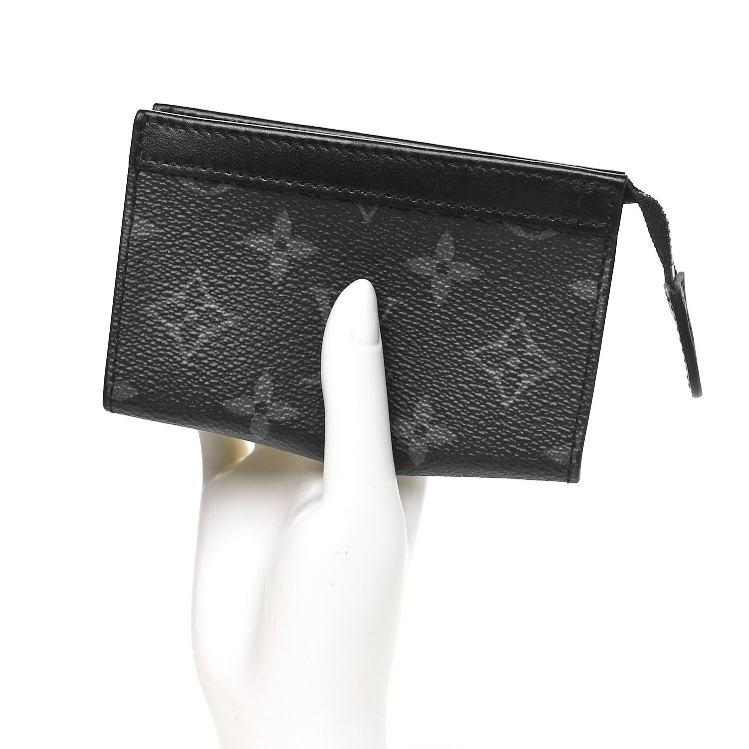 Louis Vuitton Monogram Eclipse Key Pouch Voyage 2 of 9