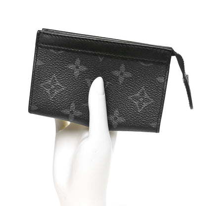 Louis Vuitton Monogram Eclipse Key Pouch Voyage 2 of 9