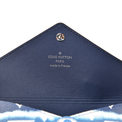 Louis Vuitton Monogram Escale Medium Kirigami Pochette Insert Blue 6 of 8