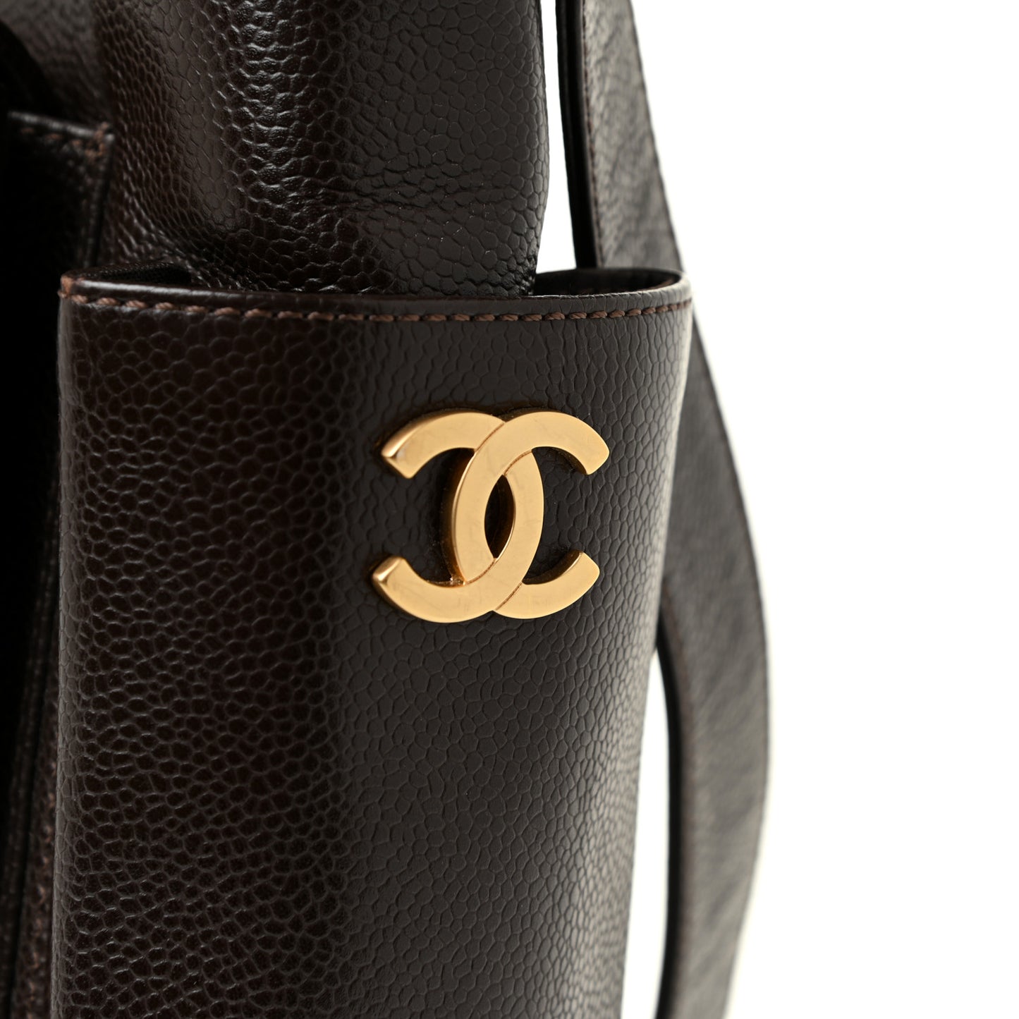 Caviar Shopper Tote Brown