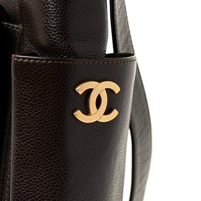 Chanel Caviar Shopper Tote Brown 11 of 17