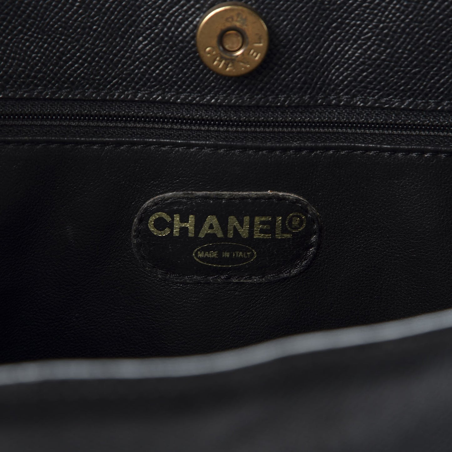 Caviar Shopper Tote Black