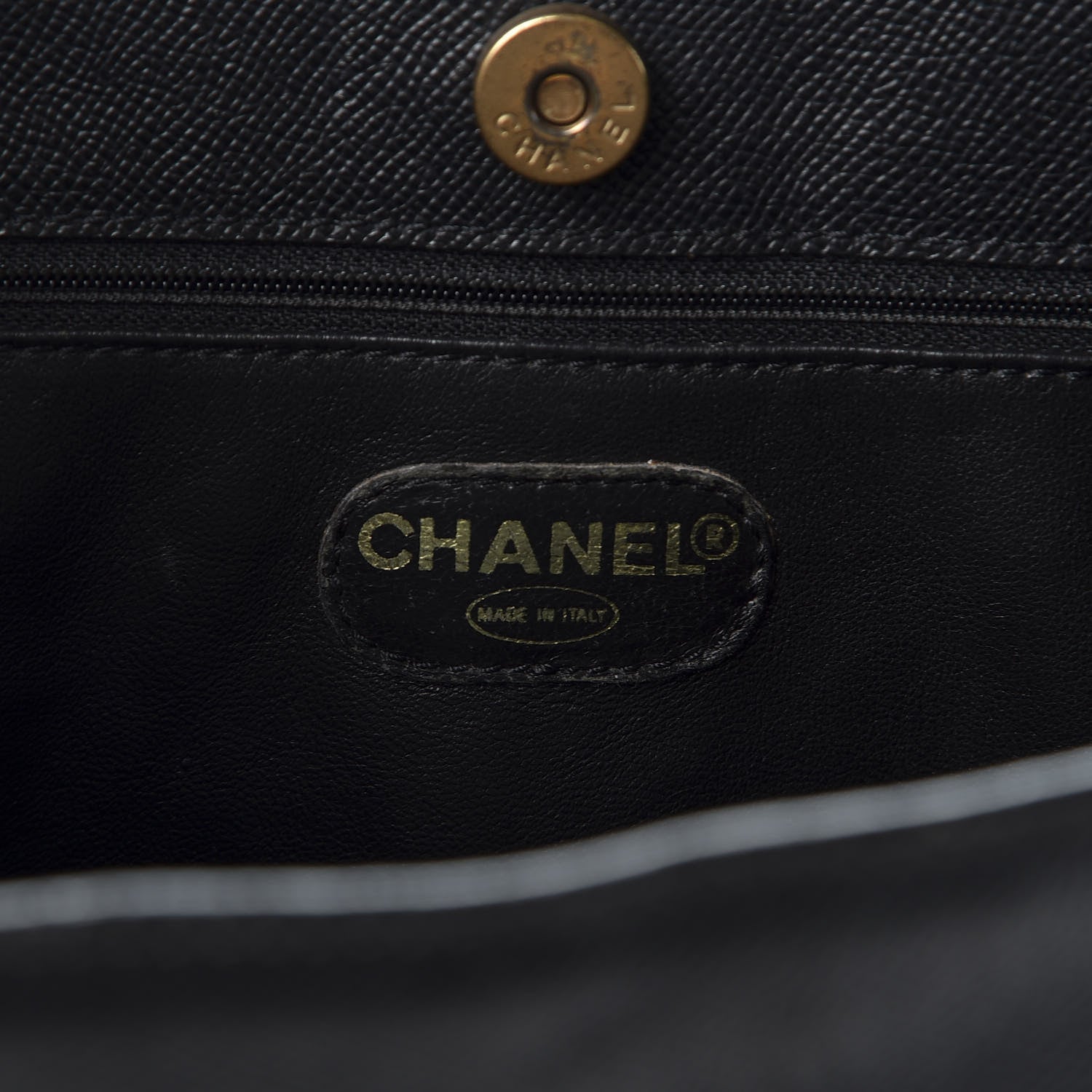 Chanel Caviar Shopper Tote Black 10 of 12