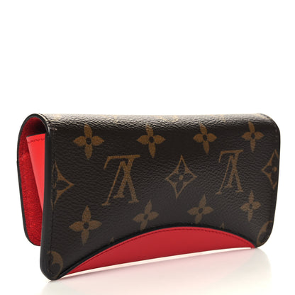 Louis Vuitton Monogram Woody Sunglass Case Rouge 3 of 10