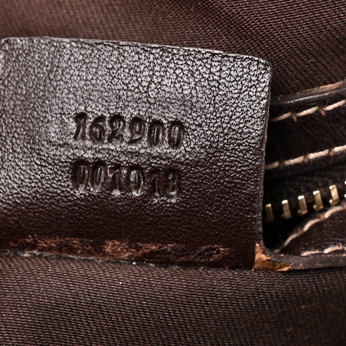 Monogram Small Pelham Shoulder Bag Dark Brown