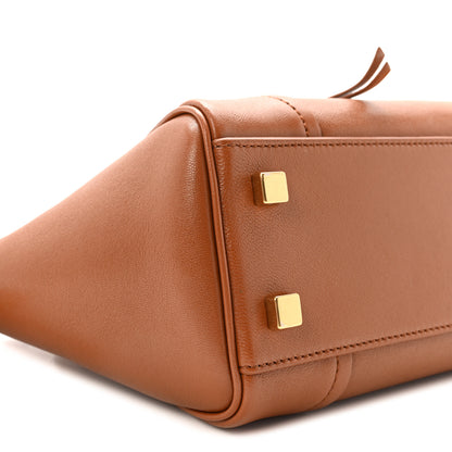 Celine Supple Shiny Lambskin Little New Luggage Soft Tan 9 of 10