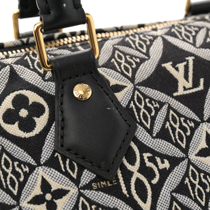 Louis Vuitton Jacquard Since 1854 Speedy Bandouliere 25 Grey 12 of 13