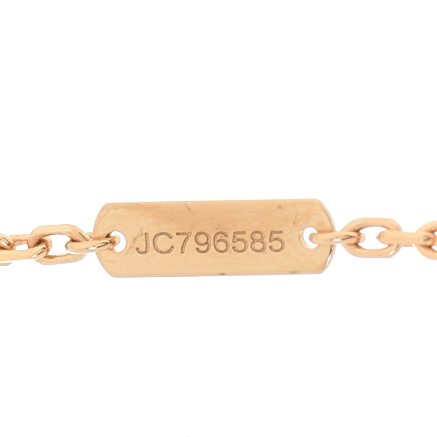 18K Yellow Gold Guilloche Magic Alhambra Long Necklace