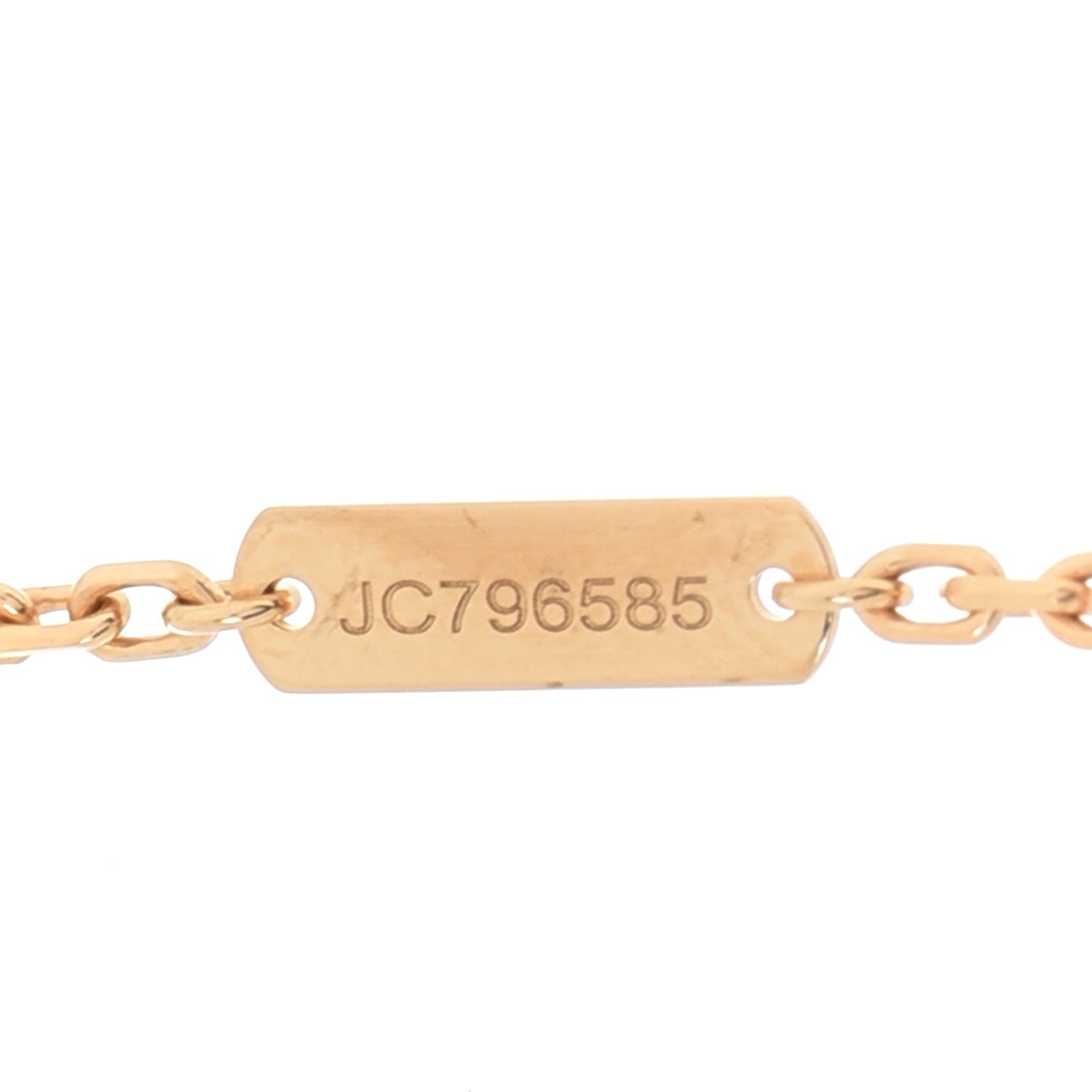 Van Cleef & Arpels 18K Yellow Gold Guilloche Magic Alhambra Long Necklace 5 of 7