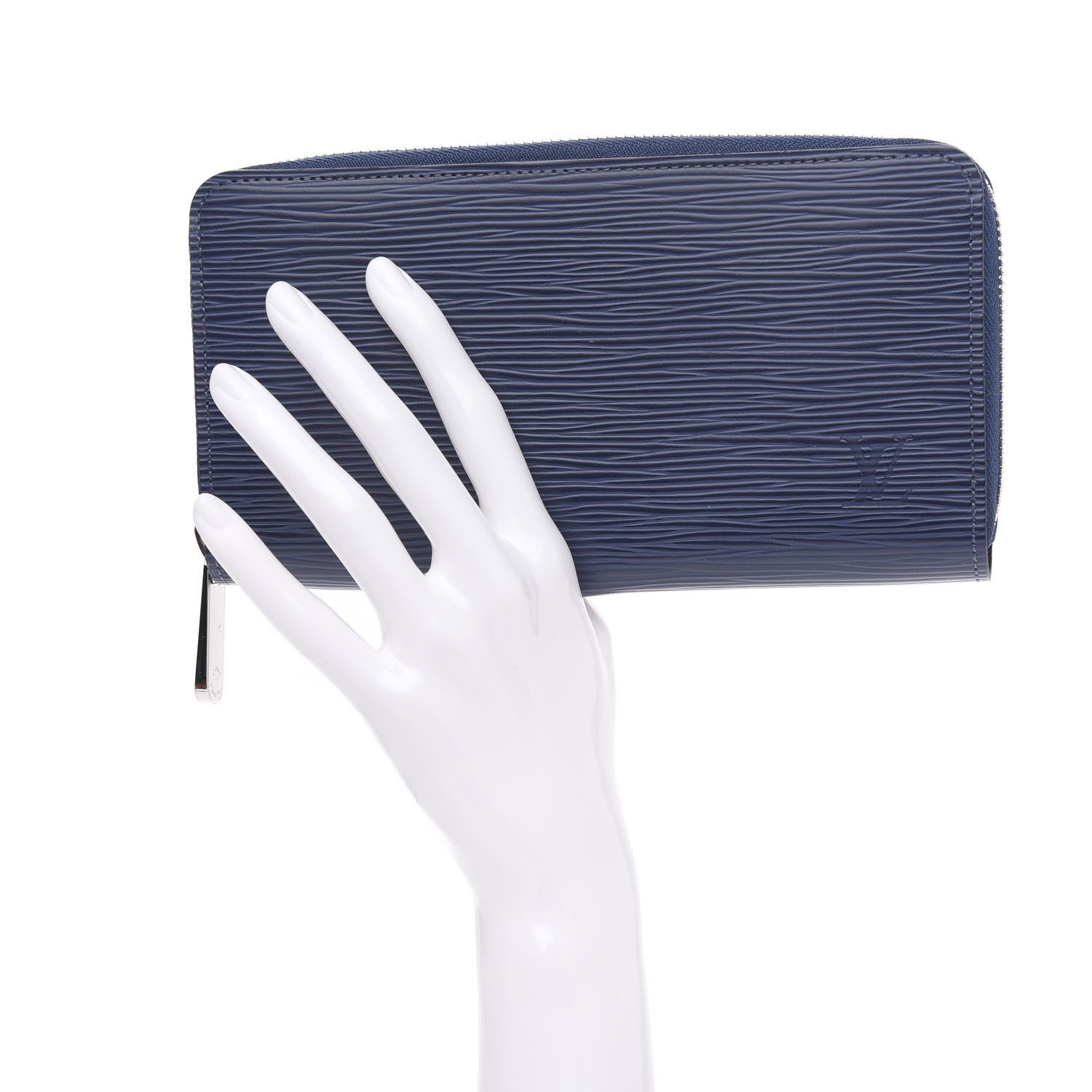 Louis Vuitton Epi Zippy Wallet Indigo 2 of 8