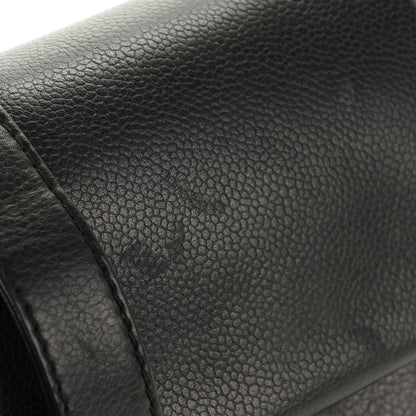 Chanel Caviar Mademoiselle Lock Accordion Flap Black 8 of 8