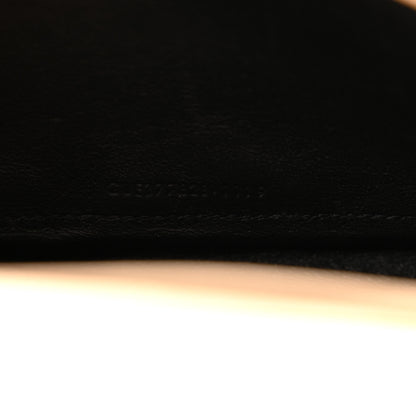 Saint Laurent Grain De Poudre Matelasse Chevron Monogram Chain Wallet Nude Powder 7 of 10