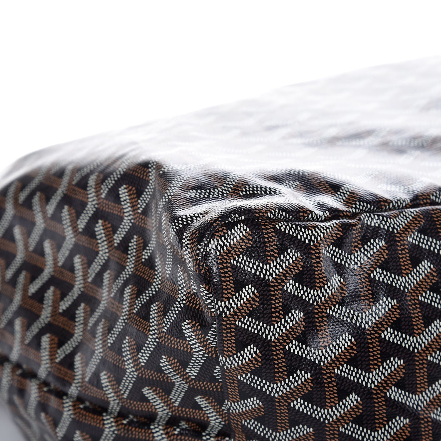 Goyard Goyardine Saint Louis GM Black Gold 8 of 13