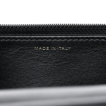 Chanel Caviar Camellia Embossed Wallet On Chain WOC Black 6 of 11