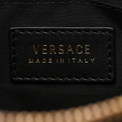 Versace Nappa Quilted Tribute Wristlet Black 6 of 7