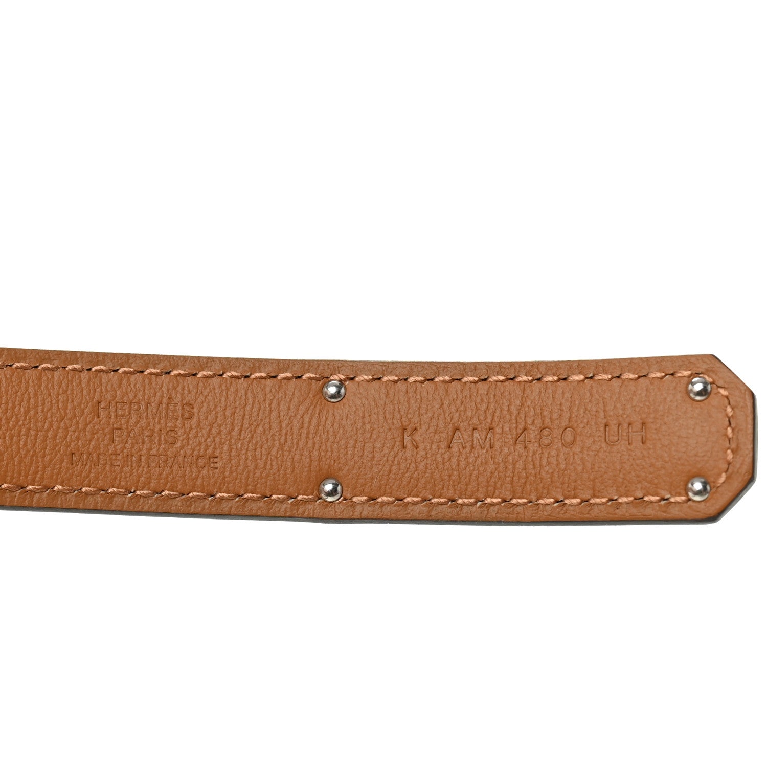 Hermes Epsom Kelly Belt Black 3 of 5