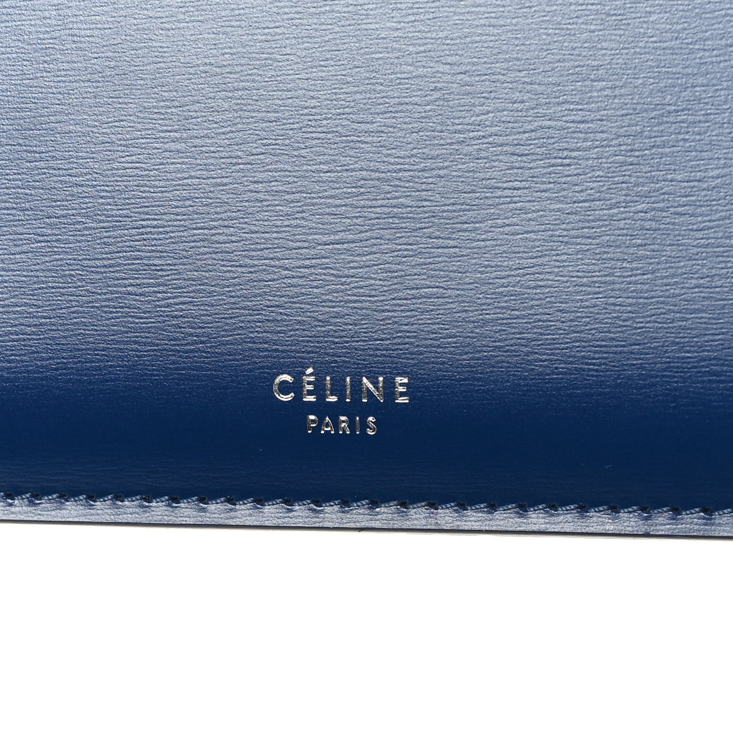 Celine Patina Box Calfskin Medium Clasp Bag Lazuli 6 of 10