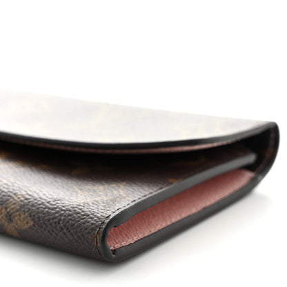 Louis Vuitton Monogram Emilie Wallet Rose Ballerine 12 of 14