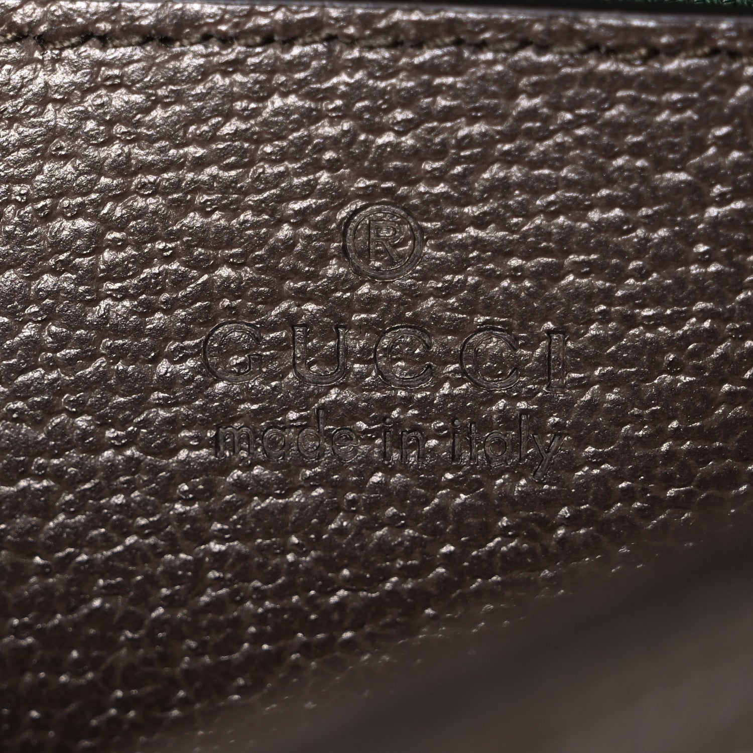 Gucci GG Supreme Monogram Textured Dollar Calfskin Small Ophidia Top Handle Shoulder Bag Beige Brown 6 of 11