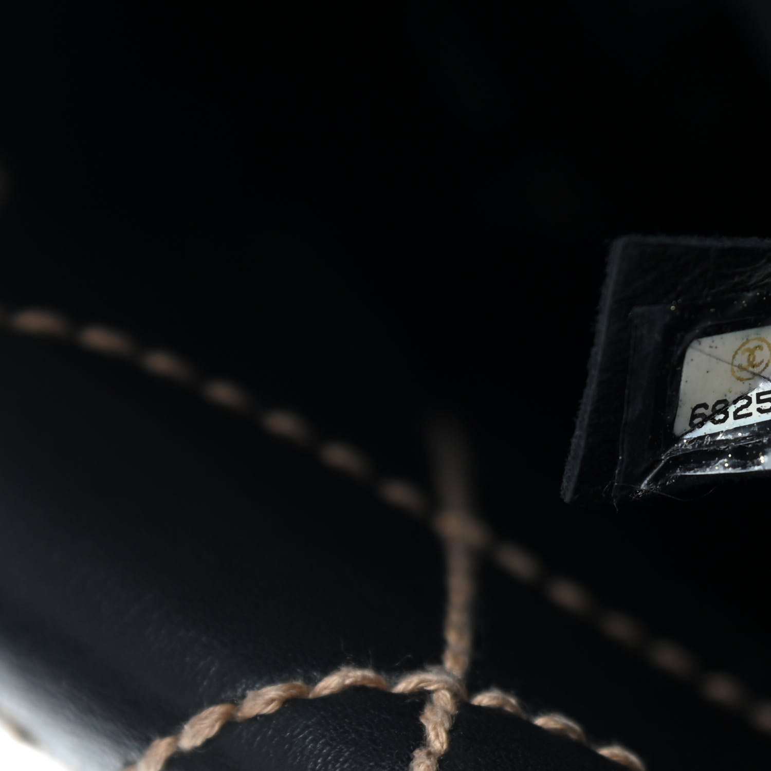 Chanel Calfskin Wild Stitch Tote Black 7 of 10