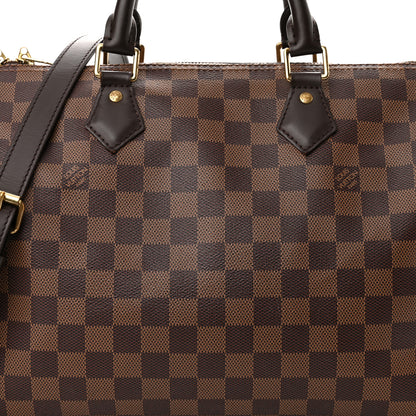 Louis Vuitton Damier Ebene Speedy Bandouliere 30 7 of 10
