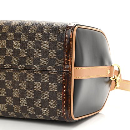 Louis Vuitton Transformed Damier Ebene Time Trunk Speedy Bandouliere 25 Black 9 of 9