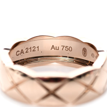 Chanel 18K Beige Gold Small Coco Crush Ring 54 7 4 of 6