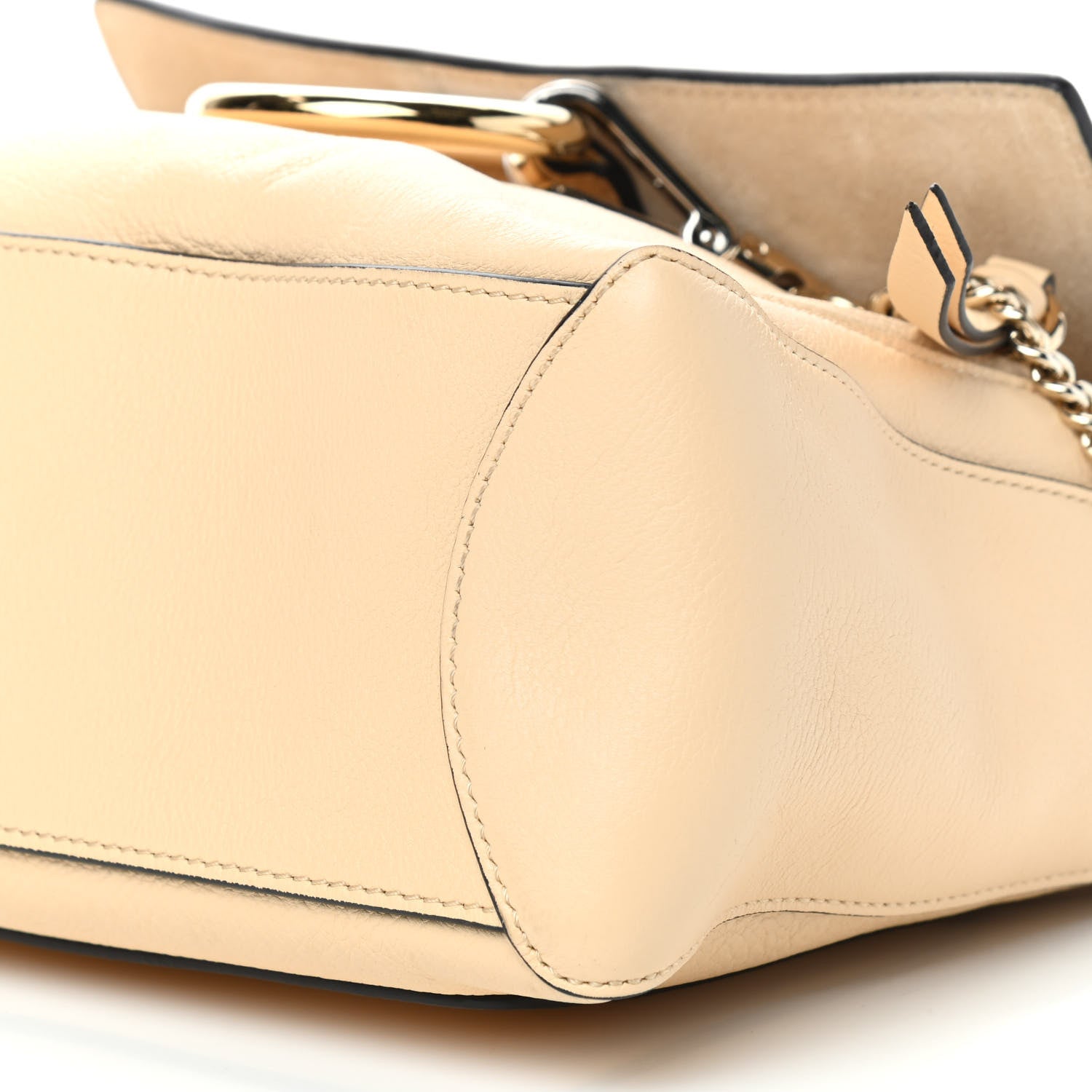 Chloe Calfskin Small Faye Day Shoulder Bag Blondie Beige 6 of 9
