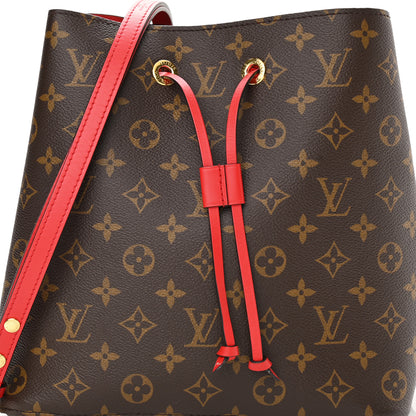 Louis Vuitton Monogram Neonoe MM Coquelicot 7 of 10