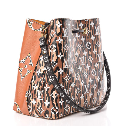 Louis Vuitton Monogram Giant Jungle NéoNoé Caramel 3 of 10
