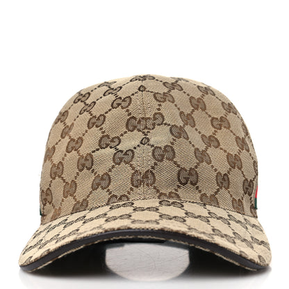 Gucci Monogram Web Baseball Hat L Beige Cocoa 2 of 8